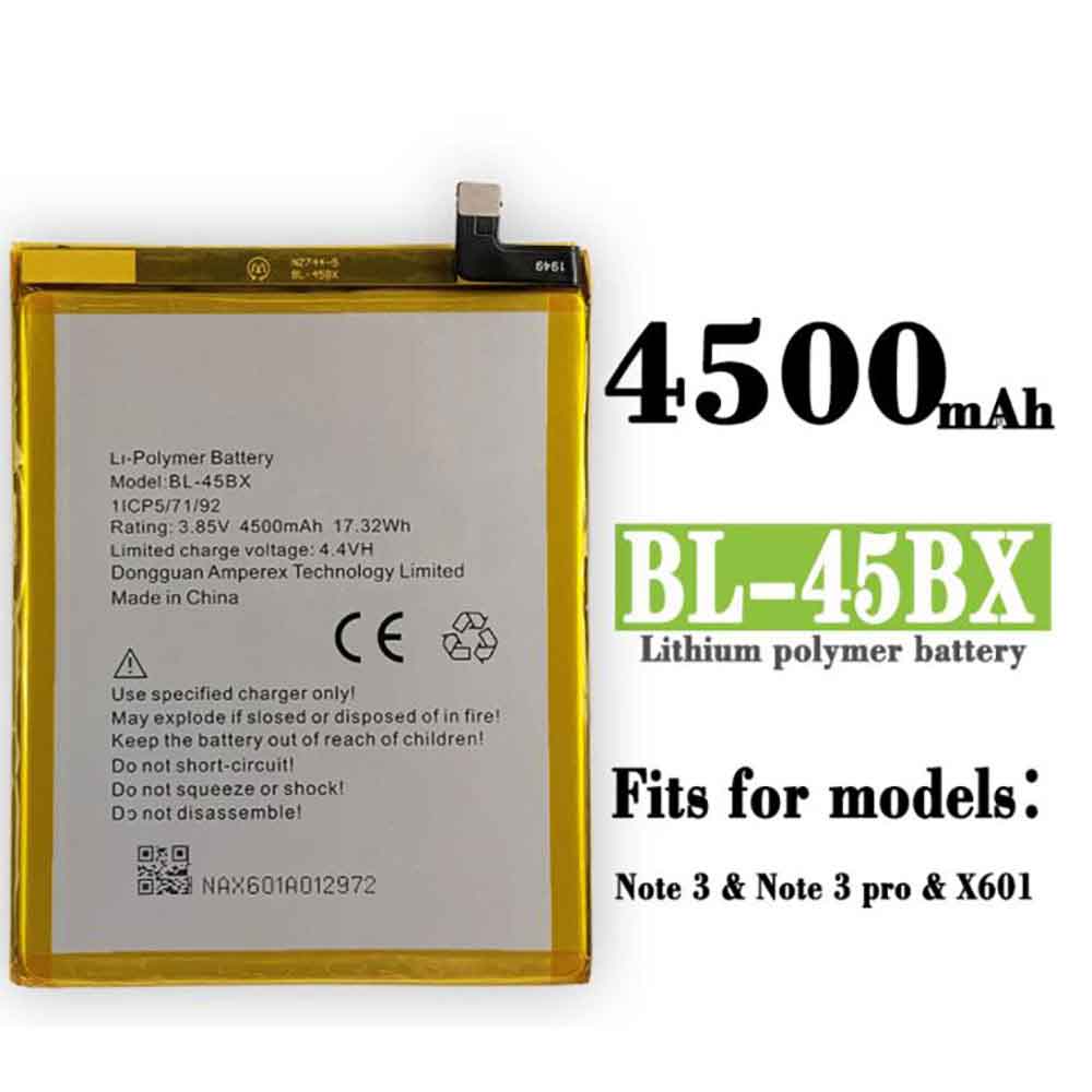 Batería para INFINIX BL-45BX